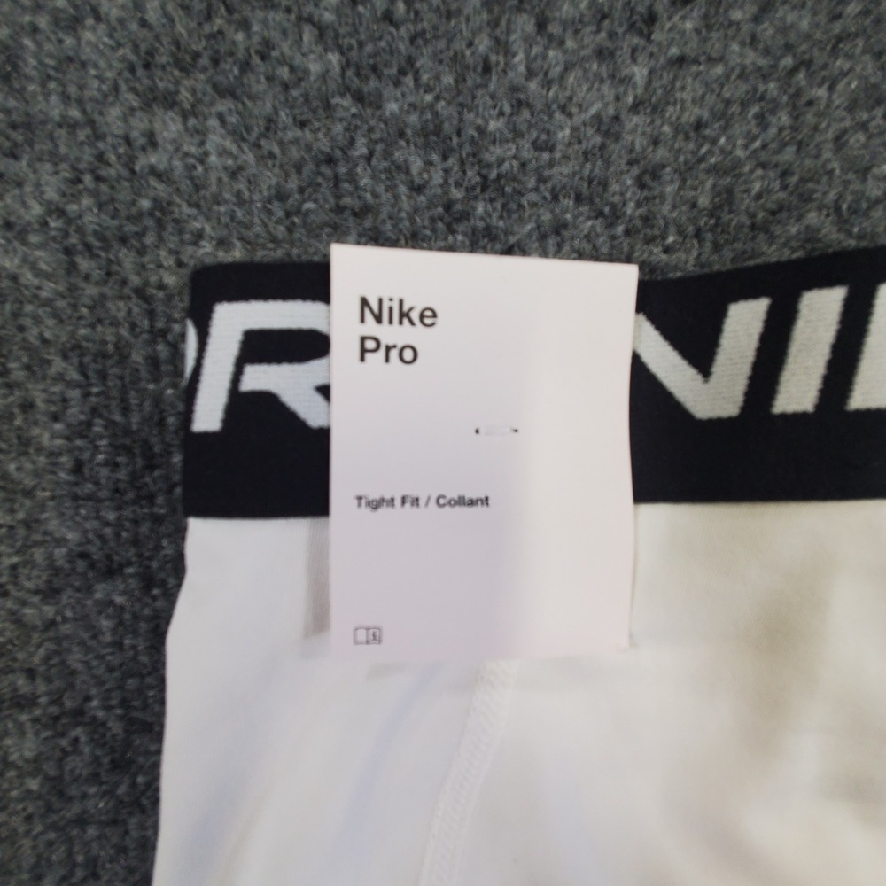 Nike Leggings Boys XL Nike Pro DM8542-100 White Tight Fit Base Layer NEW - Picture 5 of 8